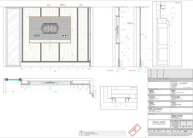 Atelier Tachas agencement EXE