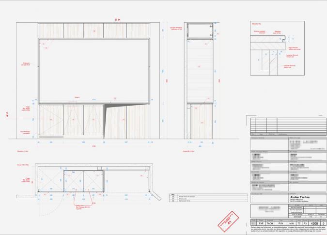 Atelier Tachas agencement EXE