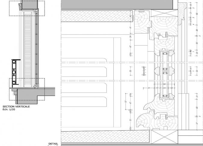 modification des façades extérieures et des aménagements intérieurs d’un hôtel particulier