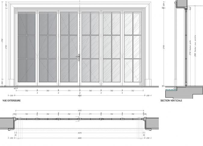 modification des façades extérieures et des aménagements intérieurs d’un hôtel particulier situé